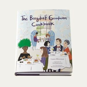 The Bergdorf Goodman Cookbook by Laura Silverman - Light Blue Cover